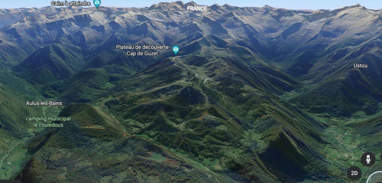 Pleine Nature Pied Pistes Piscine Chauffee 于斯图 外观 照片
